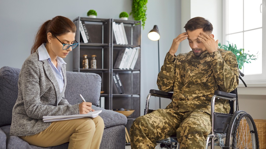 Veteran is consulting with lawyer